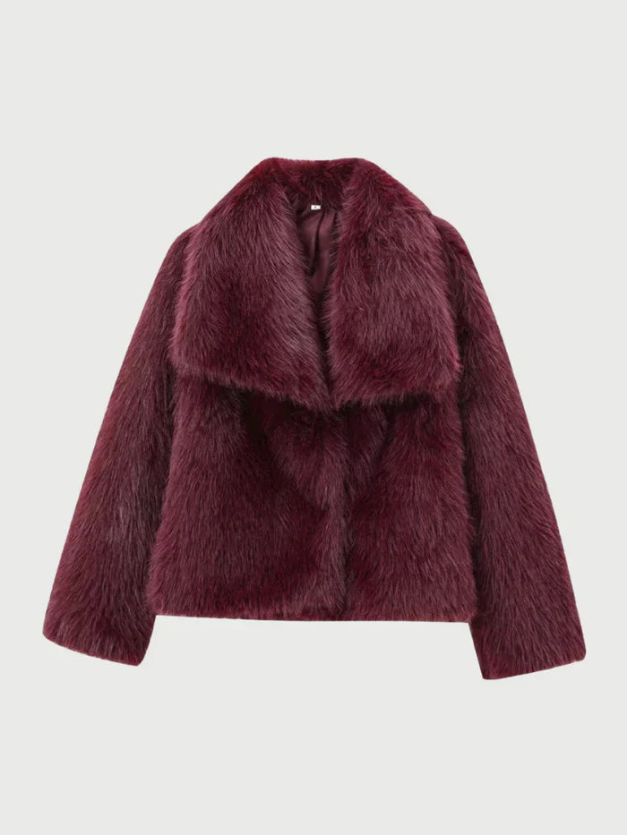 Sara | Stijlvolle Cropped Bontjas