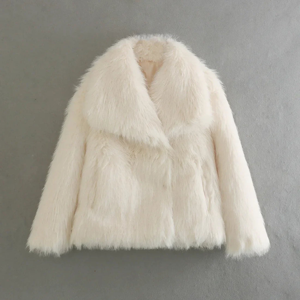 Laluna® | Stijlvolle Cropped Bontjas