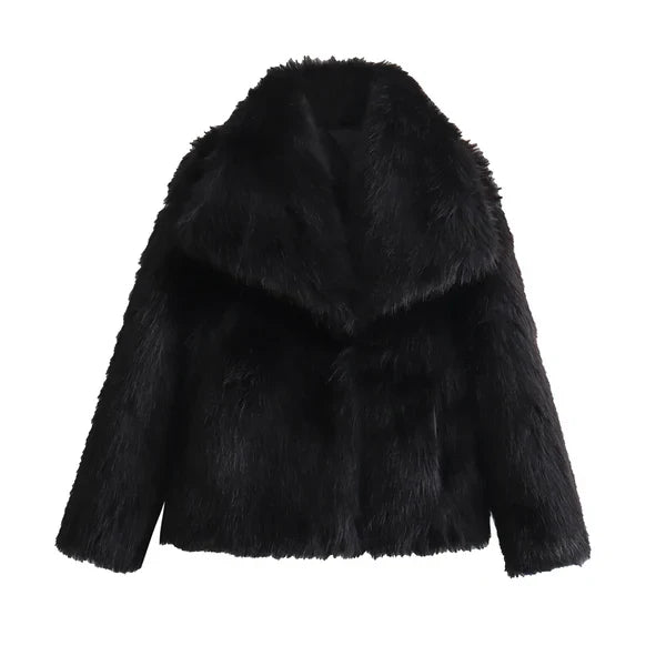 Sara | Stijlvolle Cropped Bontjas