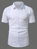 Giulio | Zomeroverhemd met patroon