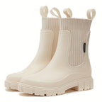 Laluna® | Dames Anti-Slip Regenlaarzen