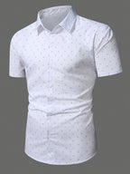 Giulio | Zomeroverhemd met patroon