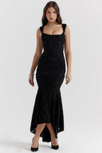 Laluna® | Getextureerd Maxi Jurk