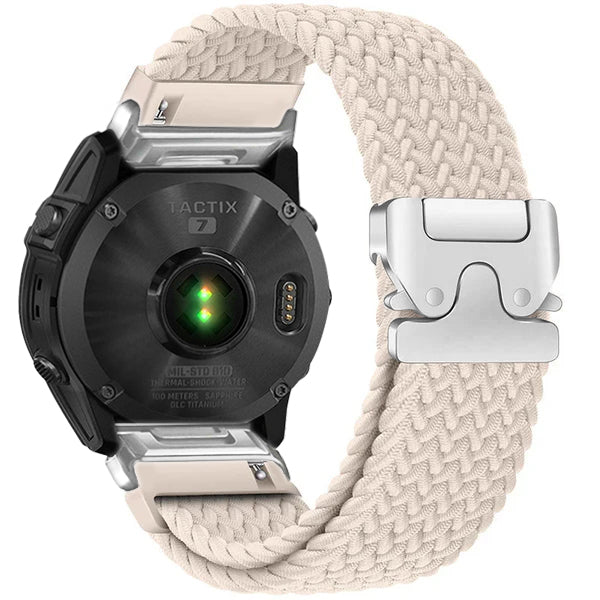 Parachute Buckle Nylon Band voor Garmin Fenix - 6X 6 Pro 8 7 7X 5 5X Plus
