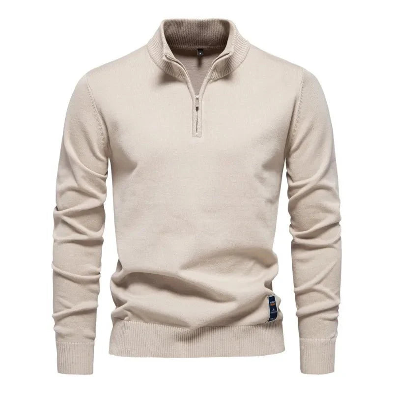 Daan I Pullover met zip