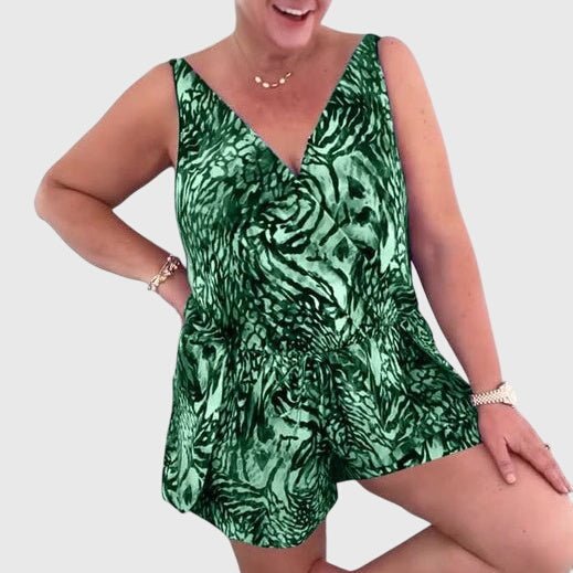 Eva | Elegant Badpak met V-hals