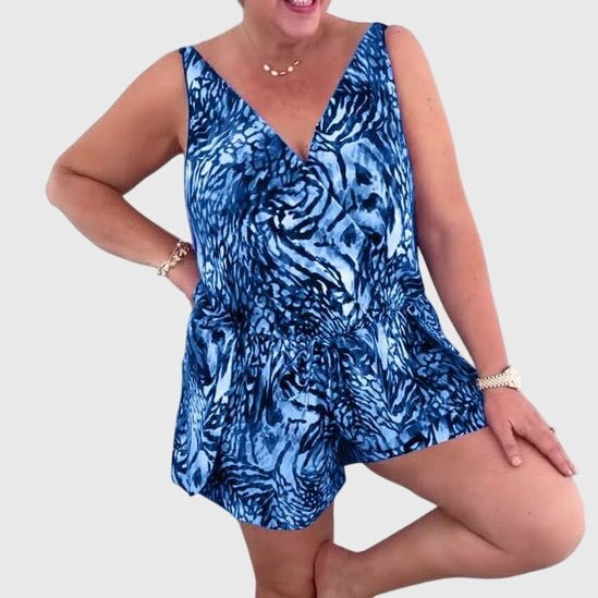 Eva | Elegant Badpak met V-hals