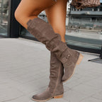 Laluna® | Knielaarzen Van Suede