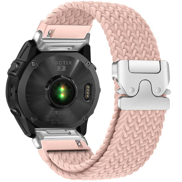 Parachute Buckle Nylon Band voor Garmin Fenix - 6X 6 Pro 8 7 7X 5 5X Plus
