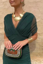 Elodie | Elegante maxi-jurk met V-hals