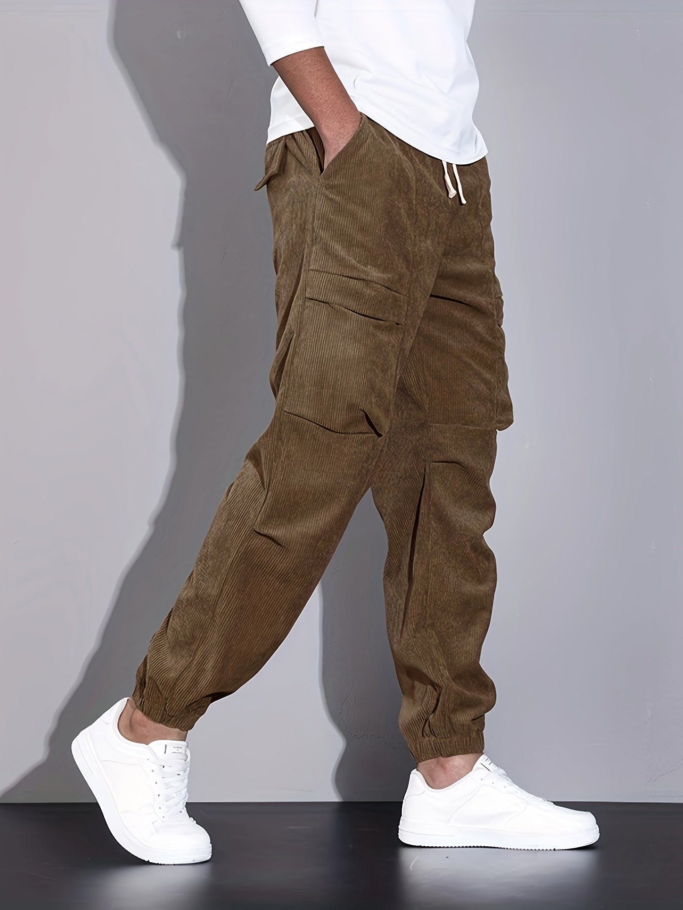 Laluna® | Corduroy Cargo Broek