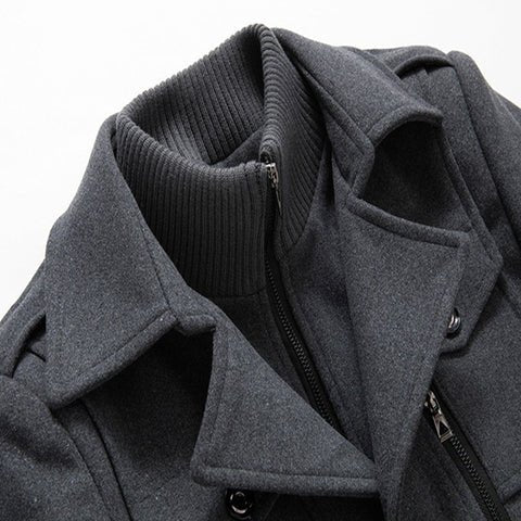 Laluna® | Stijlvolle Peaky Blinders Winterjas