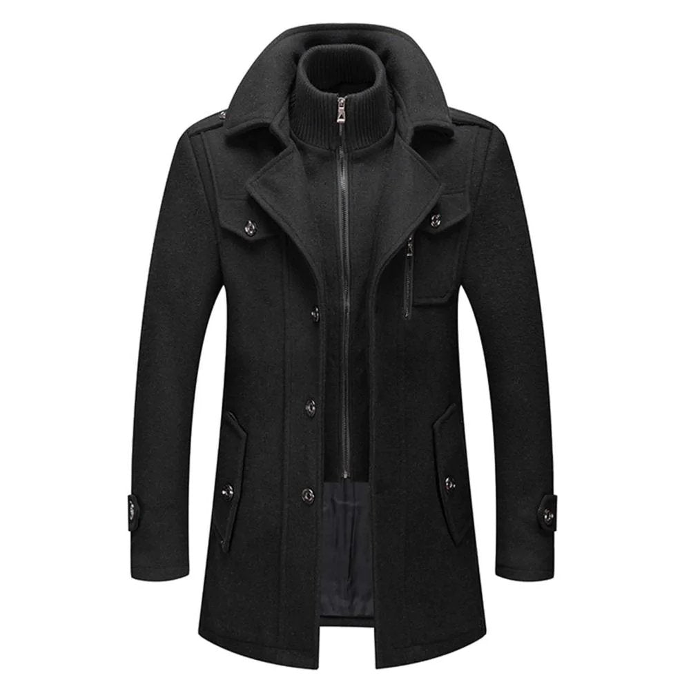 Laluna® | Stijlvolle Peaky Blinders Winterjas