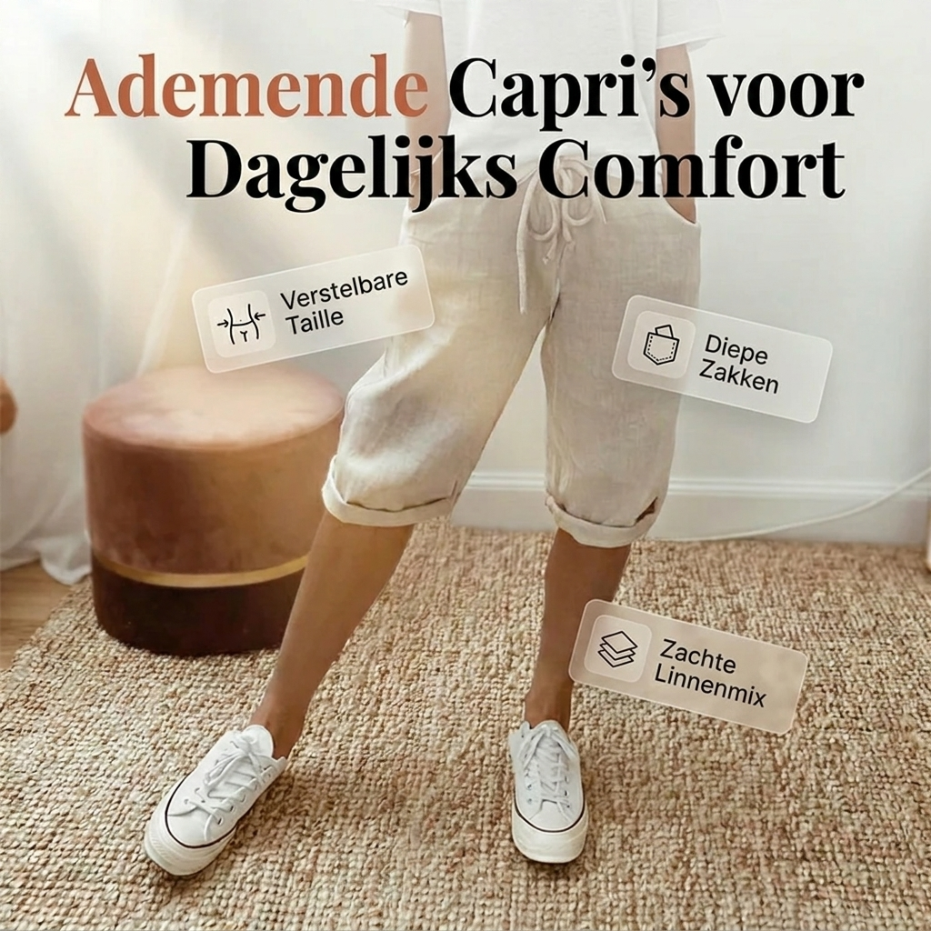 Laluna® | Katoen linnen Dames Shorts 2+1 Gratis