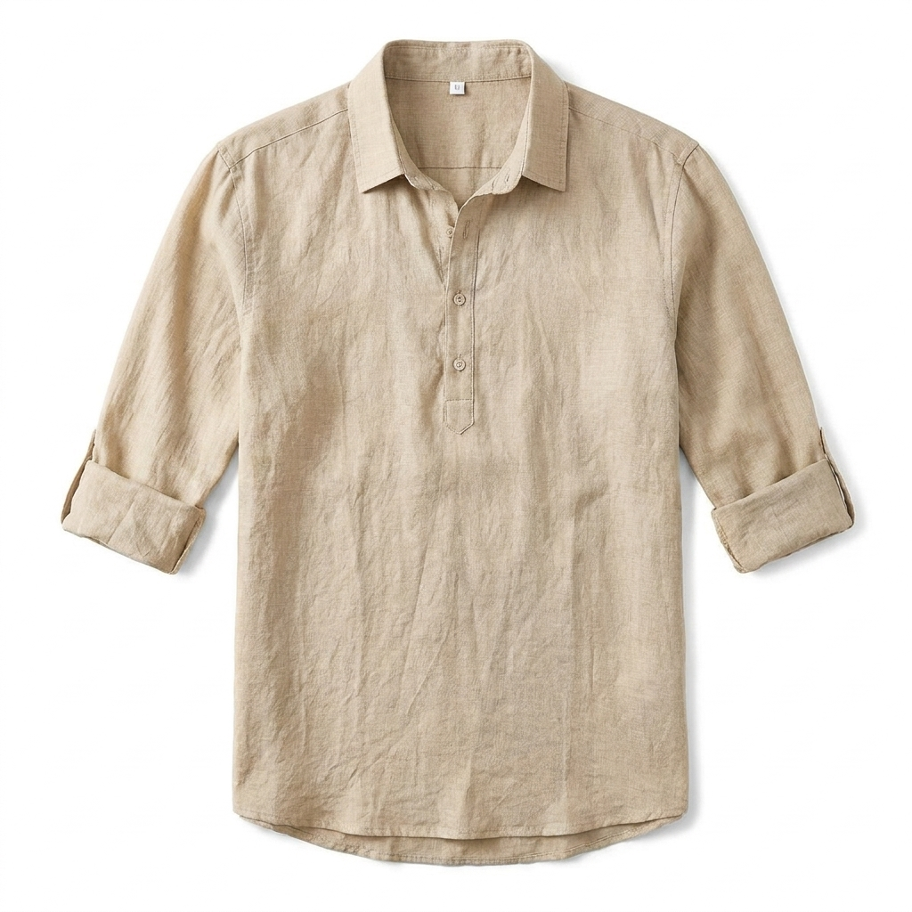 Laluna® | Klassieke Linnen Polo