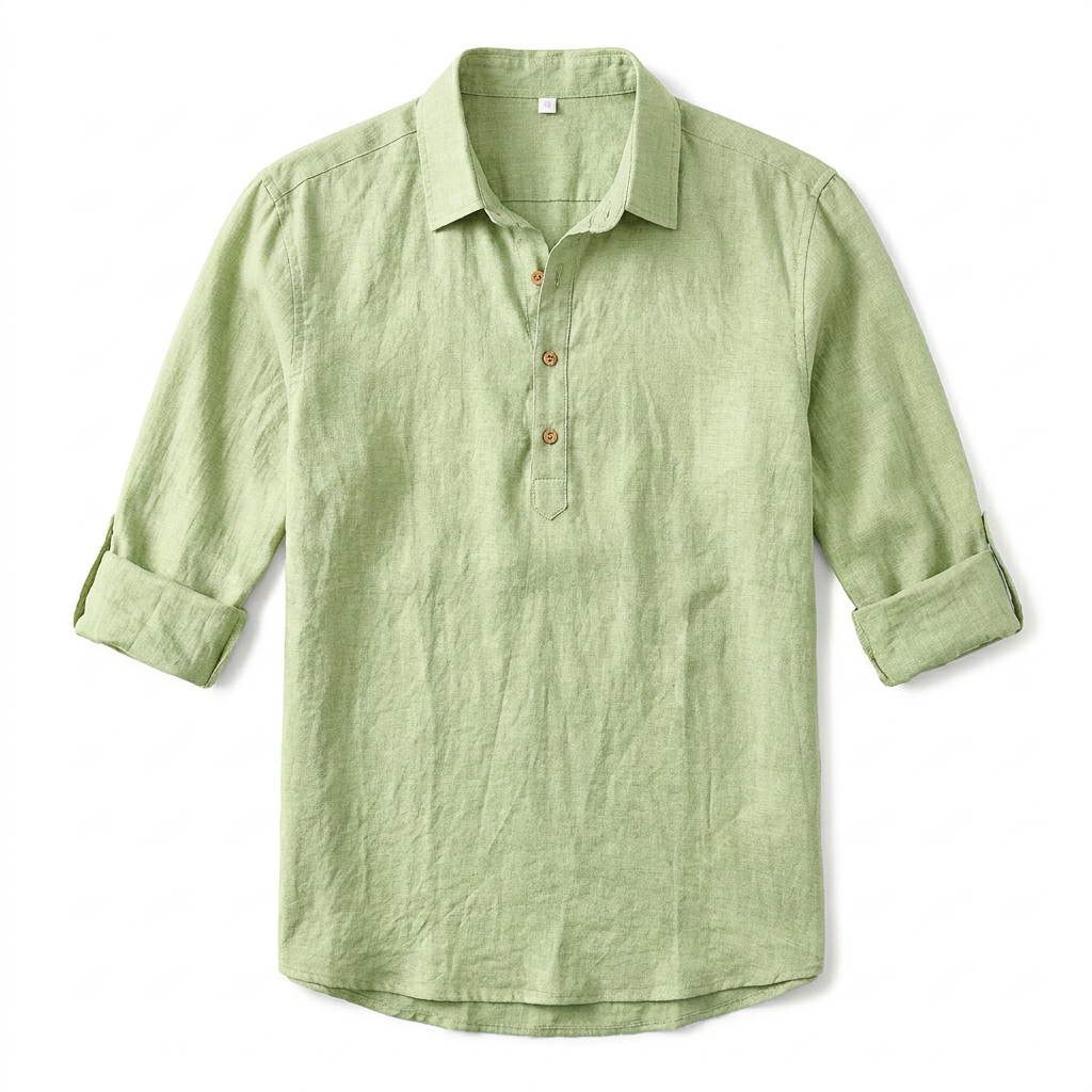 Laluna® | Klassieke Linnen Polo