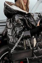 Stijlvolle winterjas met capuchon en padding