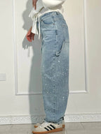 Laluna® | Elegante Oversized Jeans