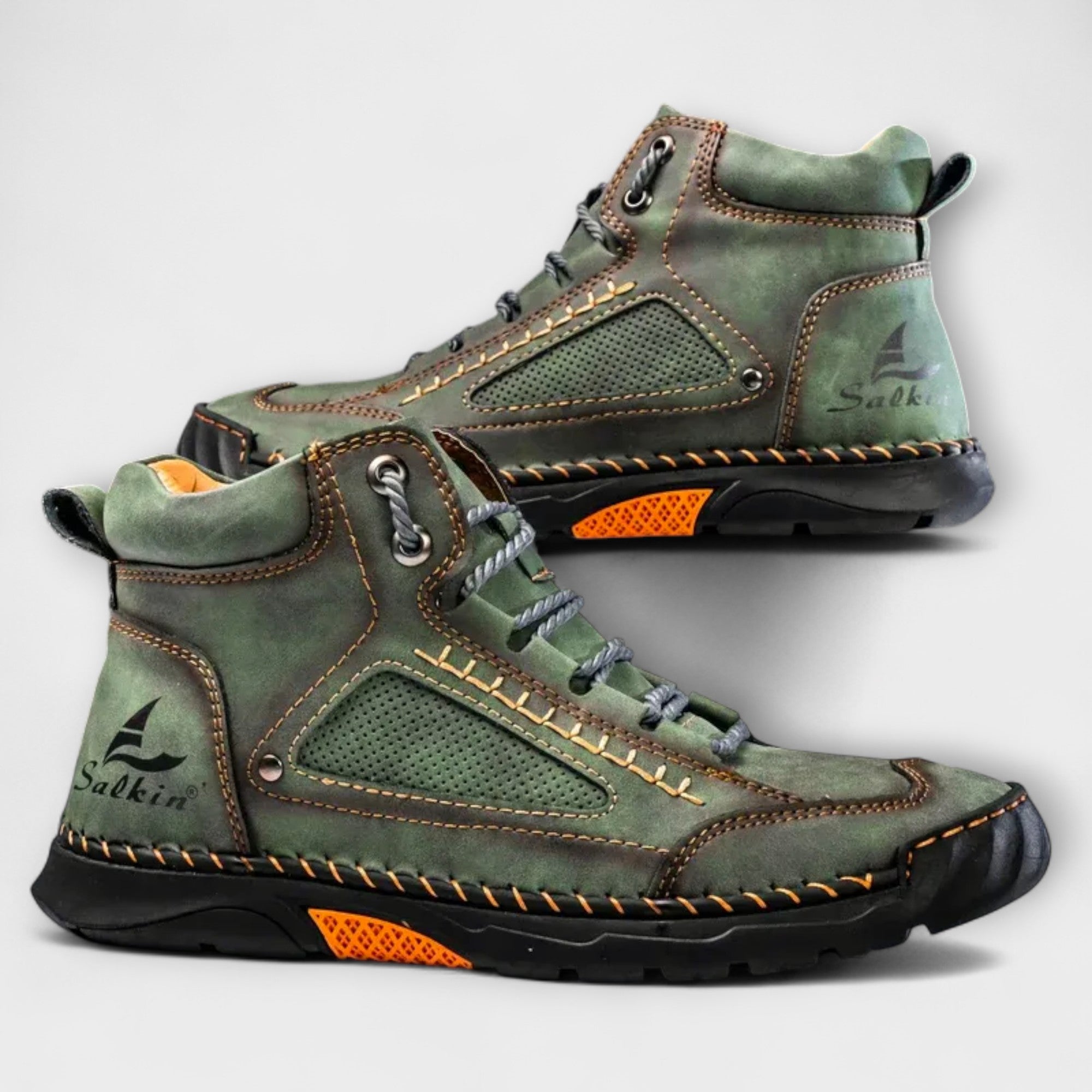 Laluna® | Leren hoge schoenen