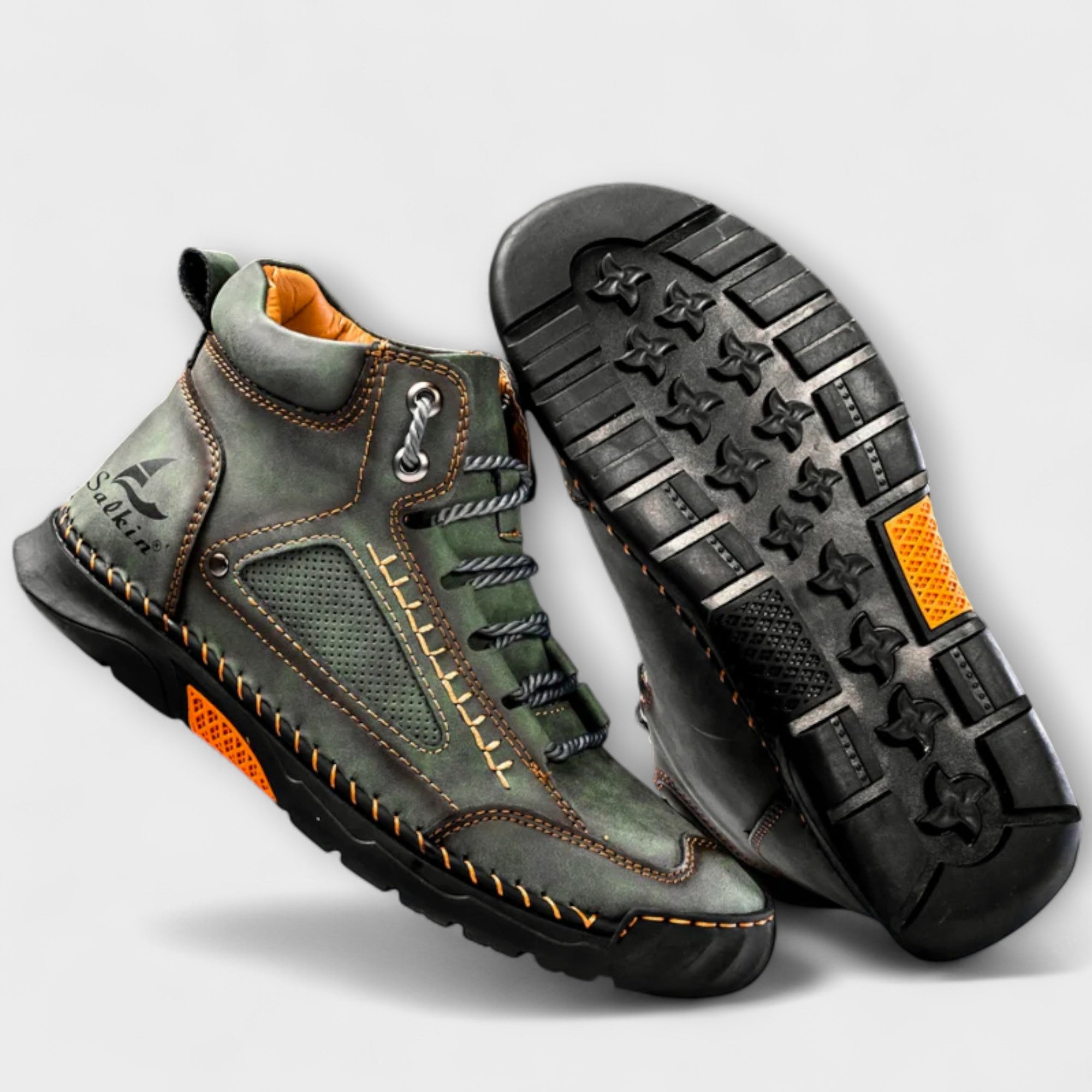 Laluna® | Leren hoge schoenen