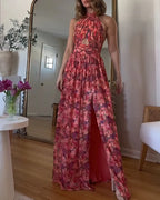 Luna™ |  Maxi Jurk met Bloemenprint