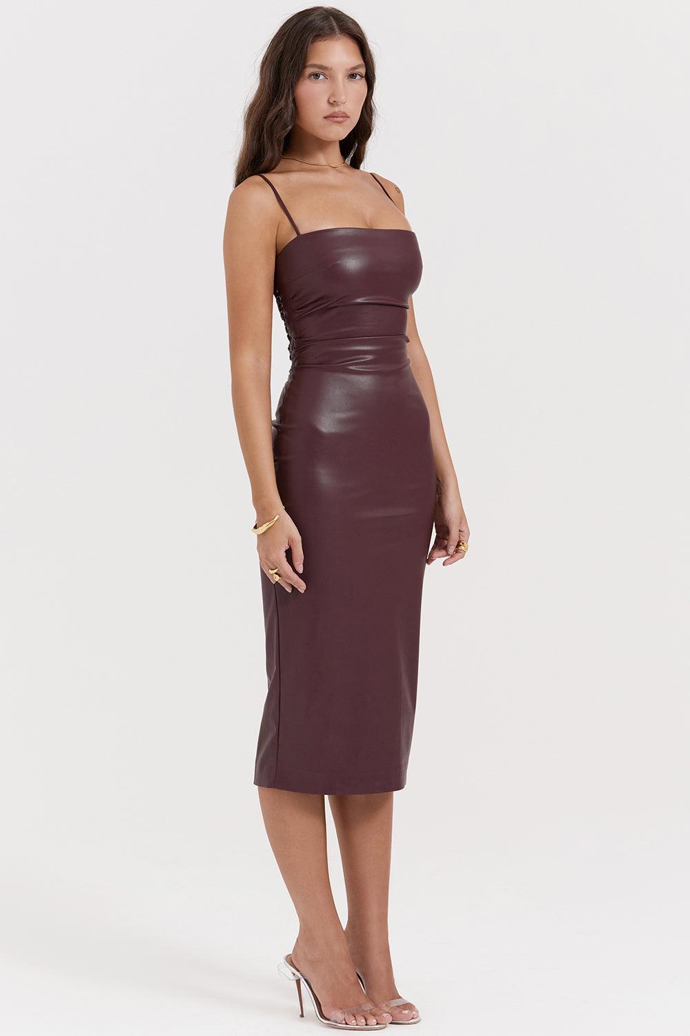 Laluna® | Luxe Leren Dress