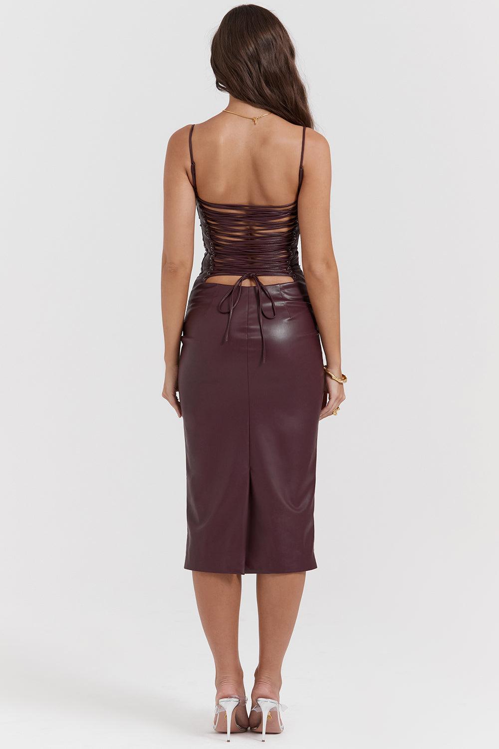 Laluna® | Luxe Leren Dress