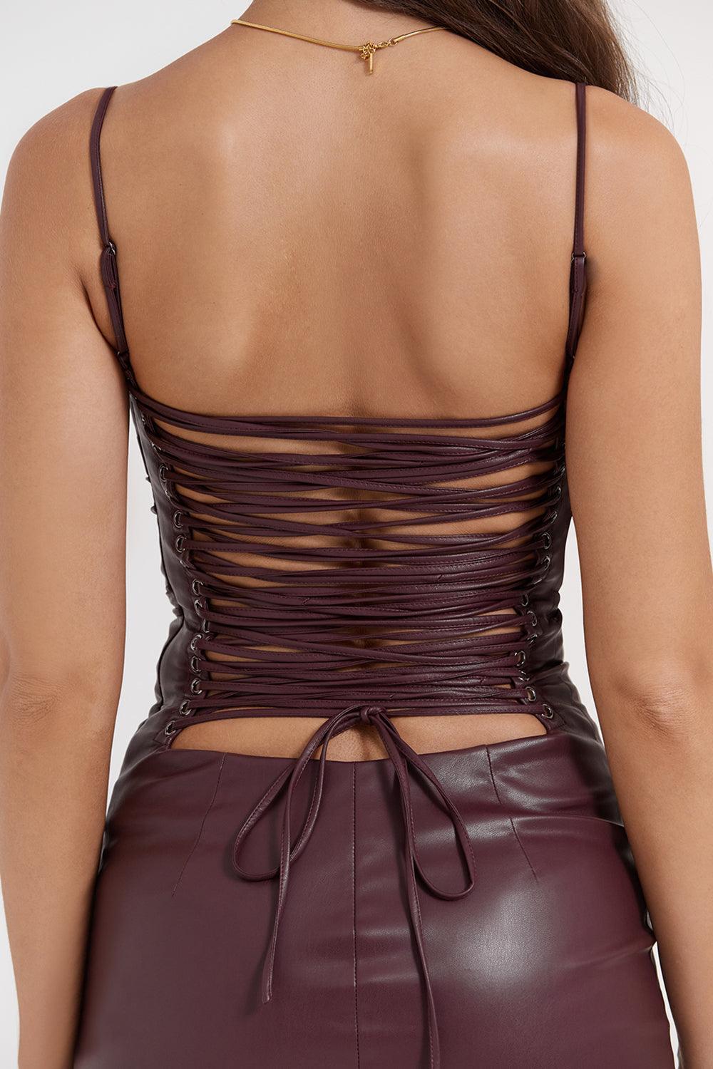Laluna® | Luxe Leren Dress