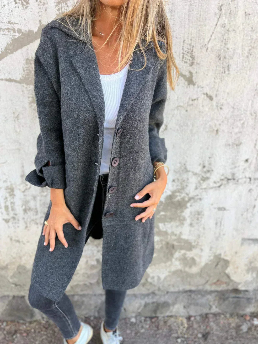 Laluna® | Elegante Wollen Jas