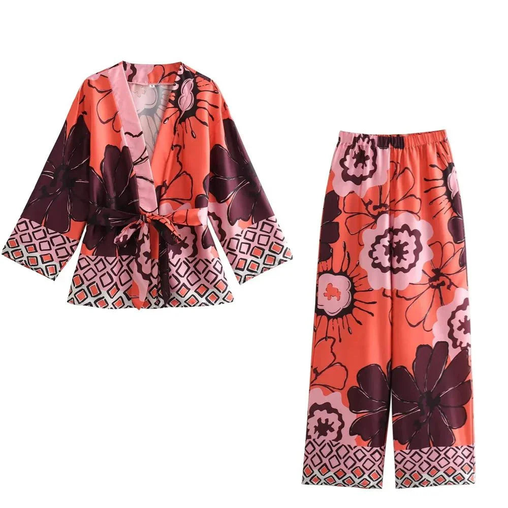 Claudia | Compleet Modern Geprinte Set