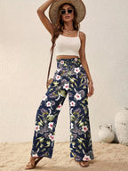 Léonie™ | Luchtige Dames Zomerbroek met Unieke Bloemenprint