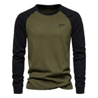 Heren-T-shirt met lange mouwen