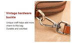 Laluna® | Retro Crossbody Stijlvolle schoudertas
