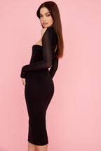 Laluna® | Midi Jurk Korset