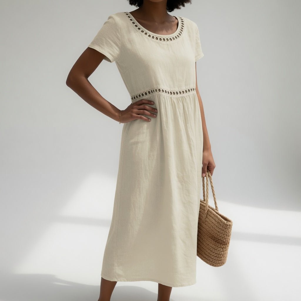 Maria | Elegante Zomerjuk van Linnen & Katoen