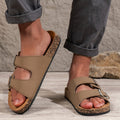 Nicolas Verstelbare Heren Sandalen met Antislipzool