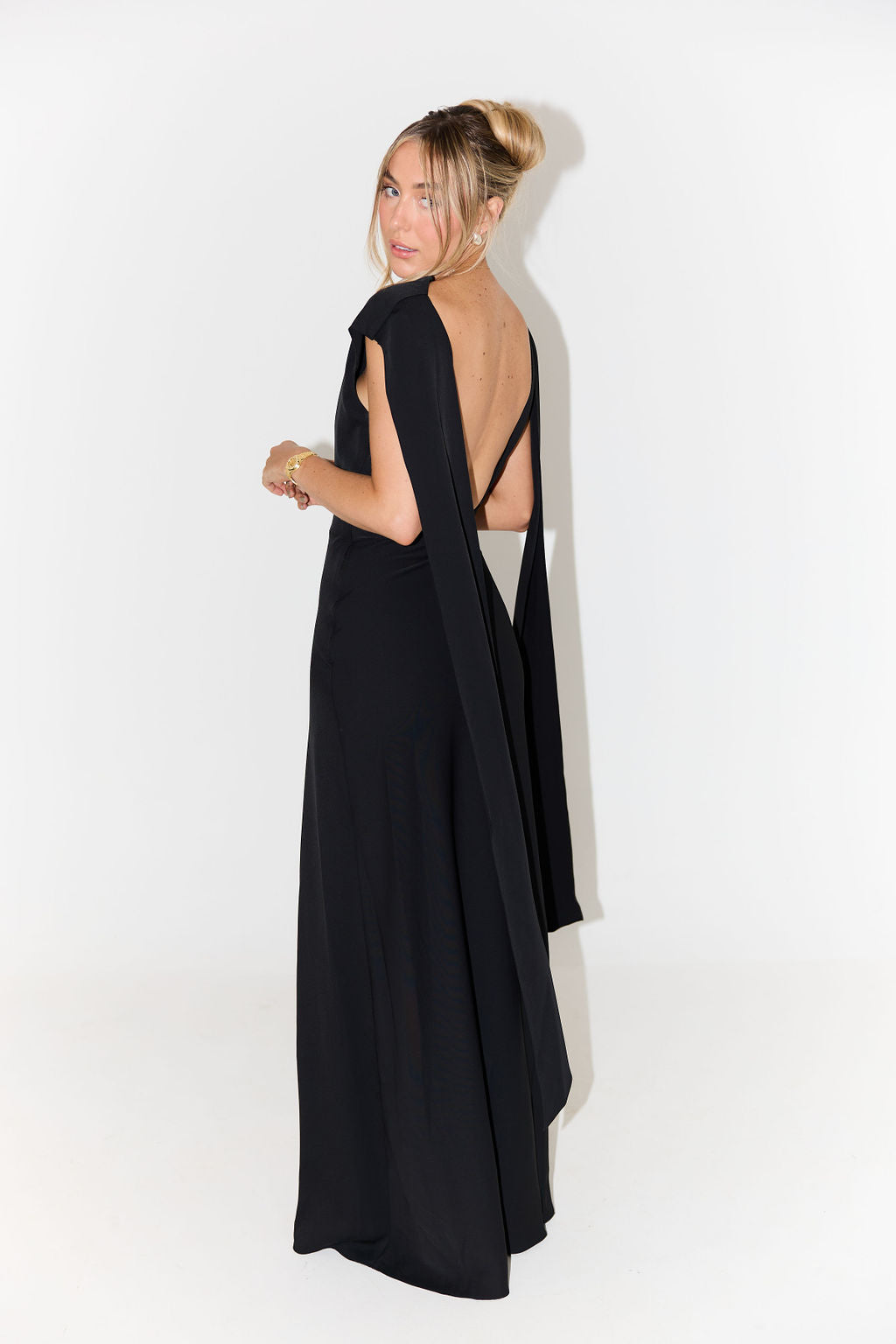 Laluna® |  Drape Maxi Dress