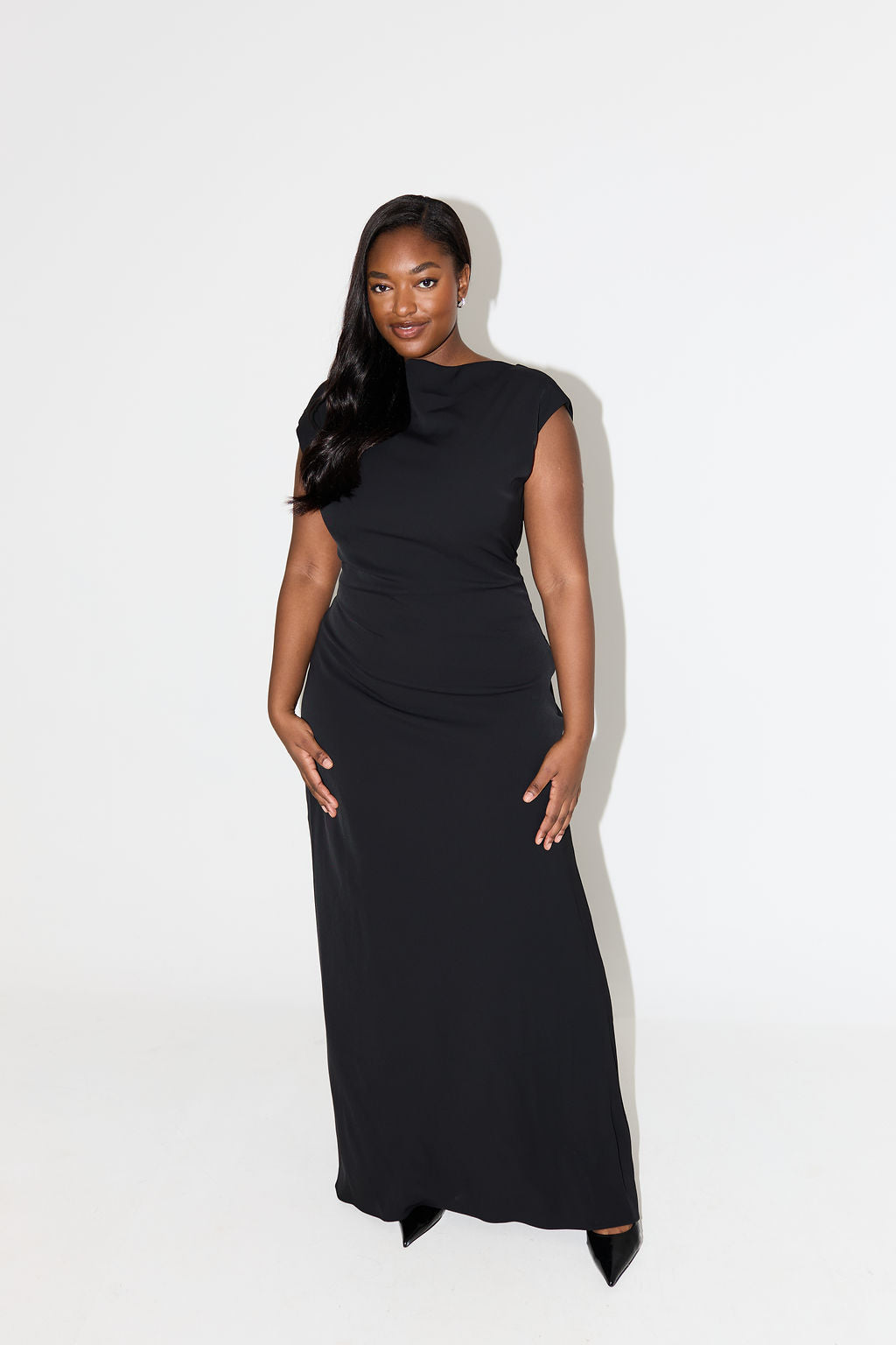 Laluna® |  Drape Maxi Dress