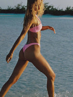 One Shoulder Bikini Set met Cover Up