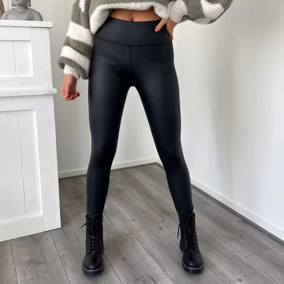 Laluna® | Leather Look Legging