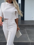 Roelie™ | comfortabele, elegante tweedelige set