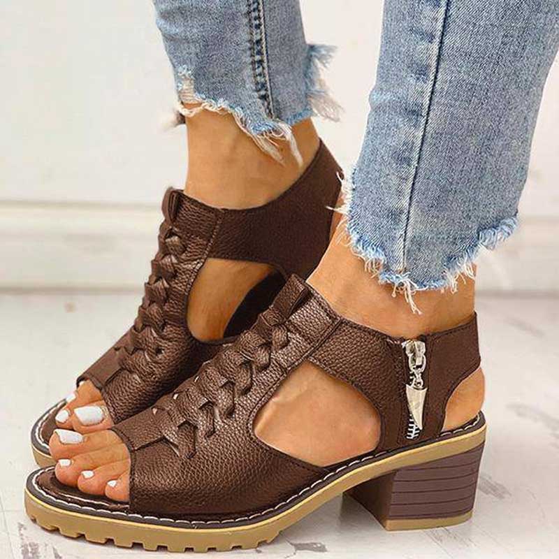 Laluna® | Comfortabele Sandalen (Stabiliteit Comfort+Hak)