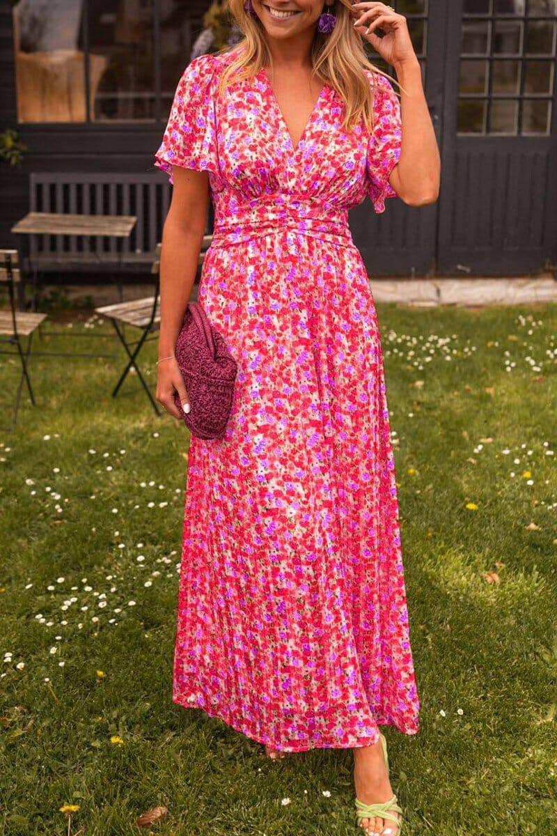 Sandra™ | Elegante Maxi-jurk met V-hals