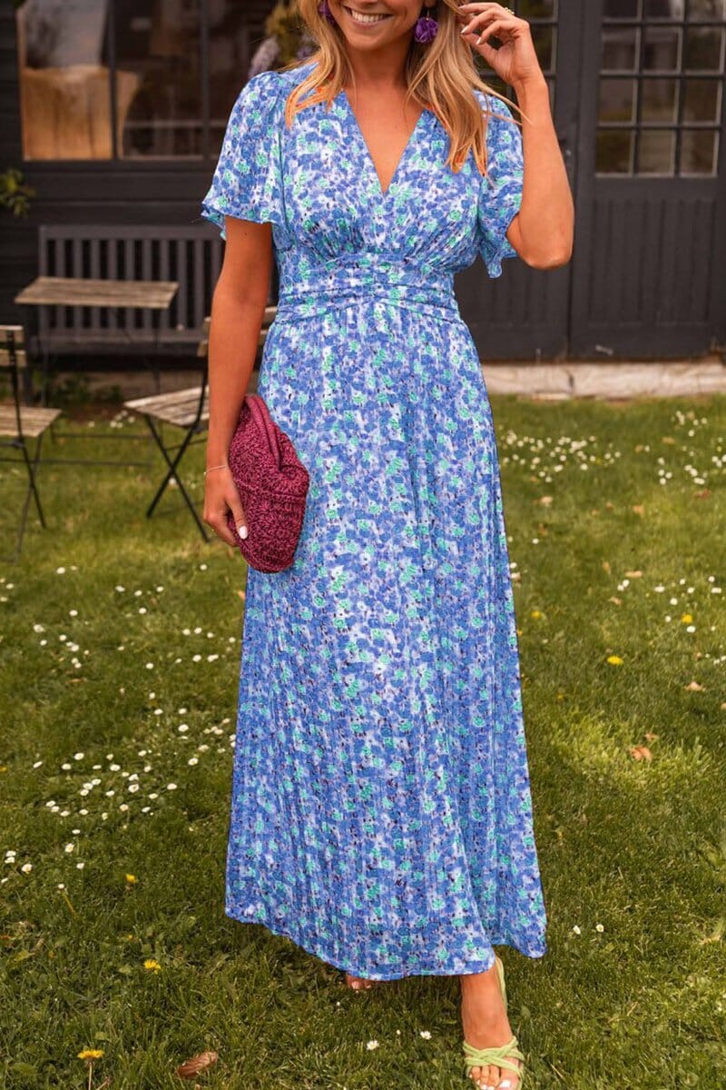 Sandra™ | Elegante Maxi-jurk met V-hals