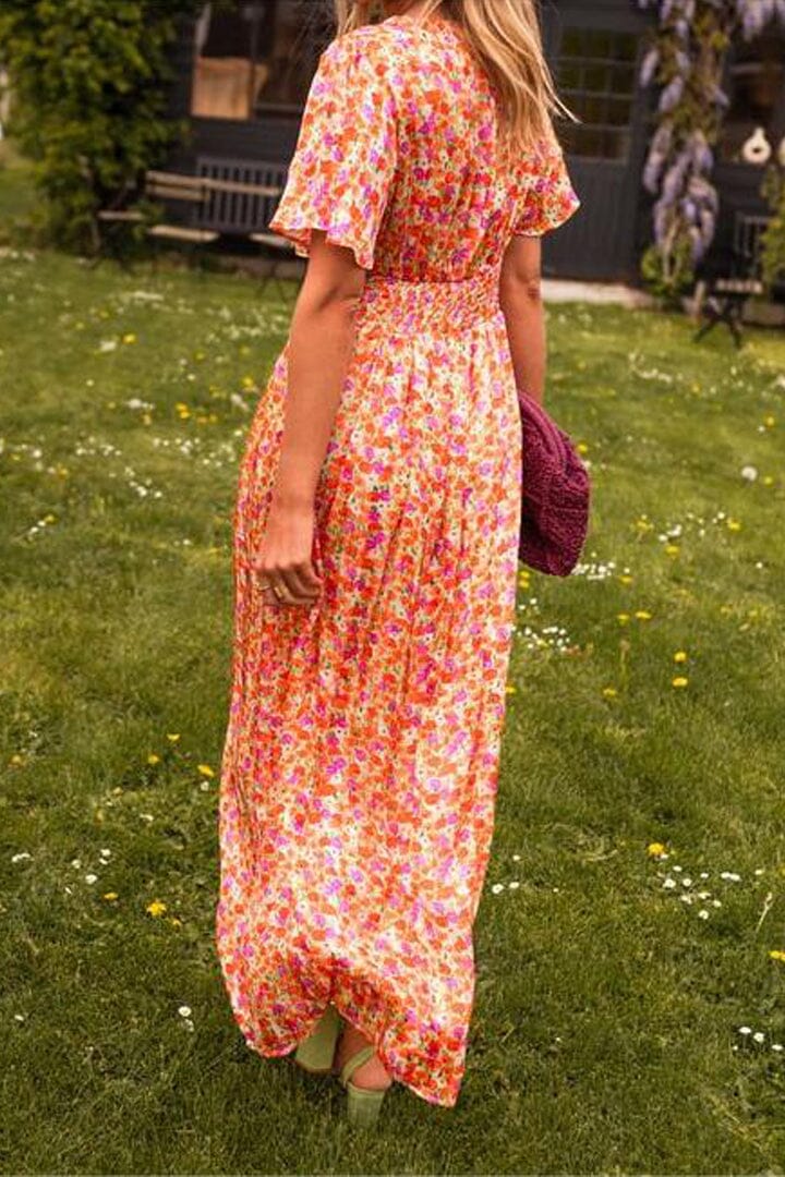 Sandra™ | Elegante Maxi-jurk met V-hals