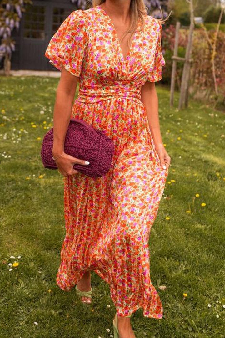 Sandra™ | Elegante Maxi-jurk met V-hals