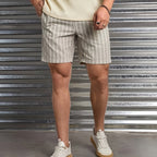 Savello Gestreepte Korte Broek