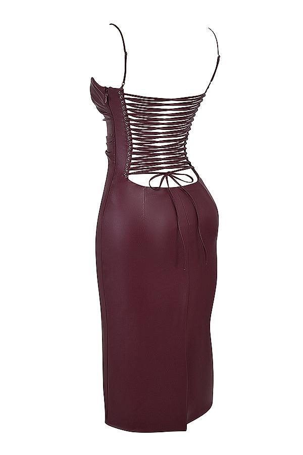 Laluna® | Luxe Leren Dress