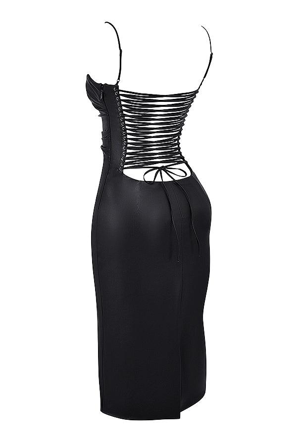 Laluna® | Luxe Leren Dress