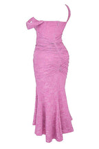 Laluna® | Getextureerd Maxi Jurk